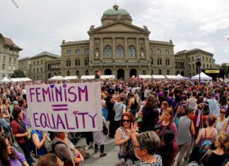 Thousands of Swiss Women Rally Against Gender Inequality