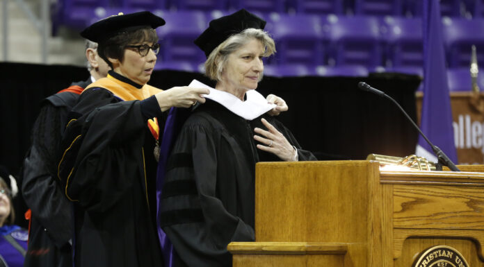 Katherine Spillar Honored with TCU Doctorate for Feminist Advocacy
