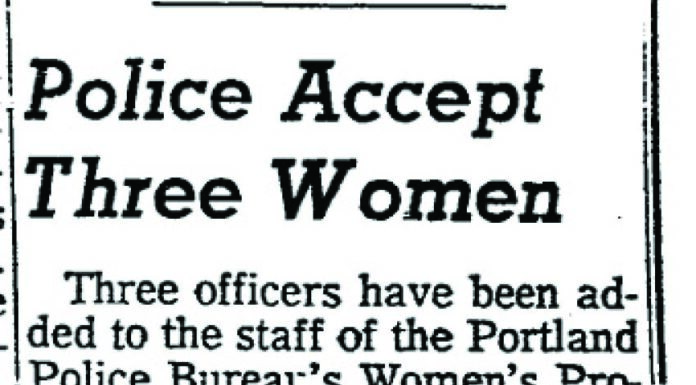 Statement from Chief Penny Harrington on Gender and Policing