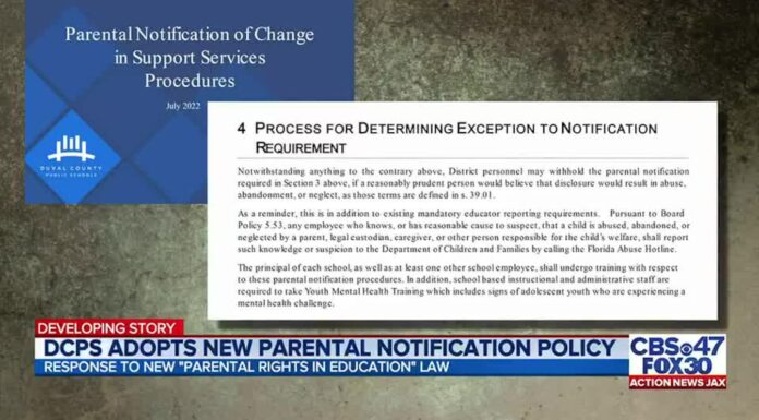 Florida Ballot Proposal Paves Way for Parental Notification Law