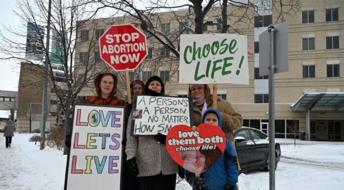 Leadership Alliance Protests Anti-Choice Event with Powerful Demonstration