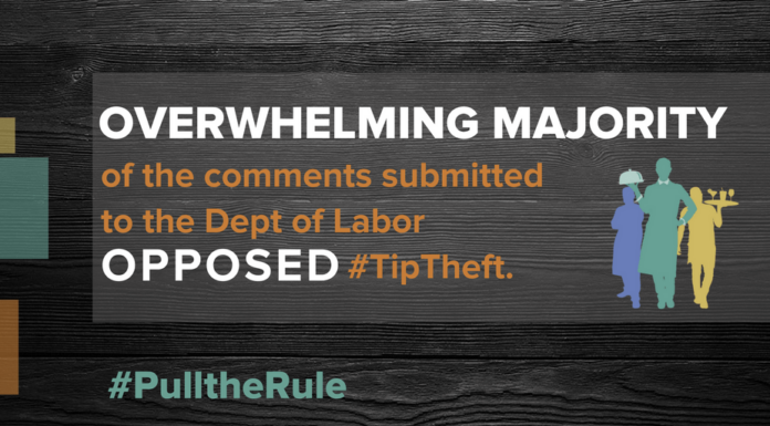 Labor Department Audited Over Misleading Public on Tip Stealing Rule