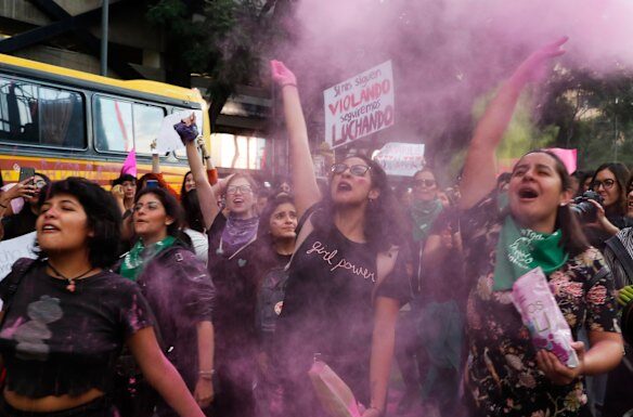 Glitter Revolution: Protests in Mexico Demand Justice for Police-Perpetrated Sexual Violence