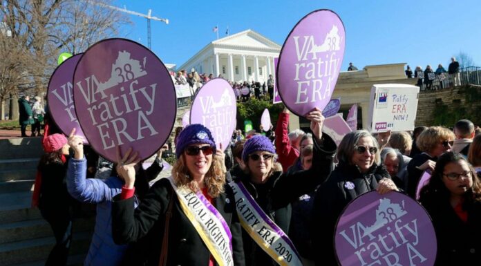 Fairfax County Urges Virginia to Ratify the Equal Rights Amendment