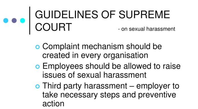 Supreme Court to Rule on Federal Law Used in Sexual Harassment Prosecutions