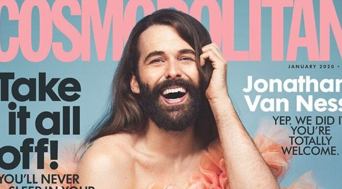 Jonathan Van Ness Makes History as First Non-Female Cosmo Cover Star