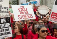 Los Angeles Teachers Go on Strike for Better Pay and Classroom Conditions