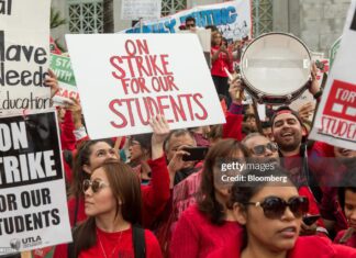 Los Angeles Teachers Go on Strike for Better Pay and Classroom Conditions
