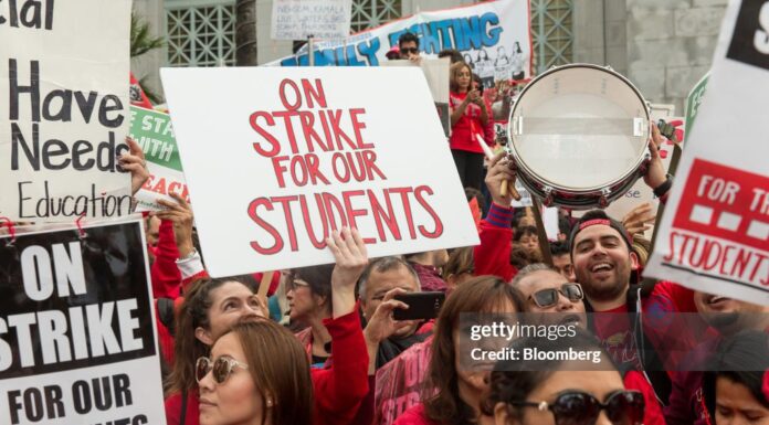 Los Angeles Teachers Go on Strike for Better Pay and Classroom Conditions