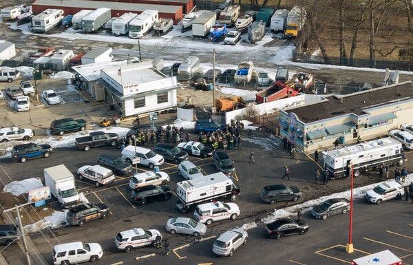 Mass Shooting at Aurora Illinois Factory Leaves 5 Dead and Several Injured