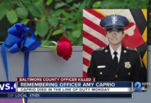 Baltimore Female Officer Killed in Line of Duty Honored