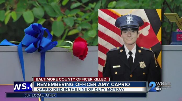 Baltimore Female Officer Killed in Line of Duty Honored