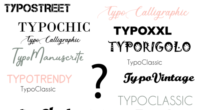 Quelle police de caractère reflète la féminité ? Typographie & design