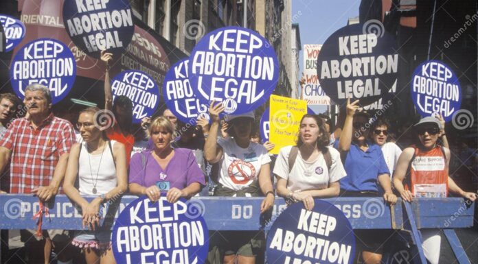 Pro-Choice Activists Rally in NYC as GOP Convention Kicks Off