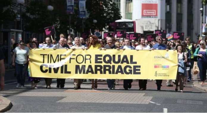 Parliament Votes to Protect Same-Sex Marriage and Abortion Rights in Northern Ireland