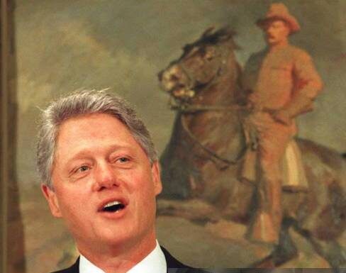 Clinton Launches National Domestic Violence Hotline Initiative