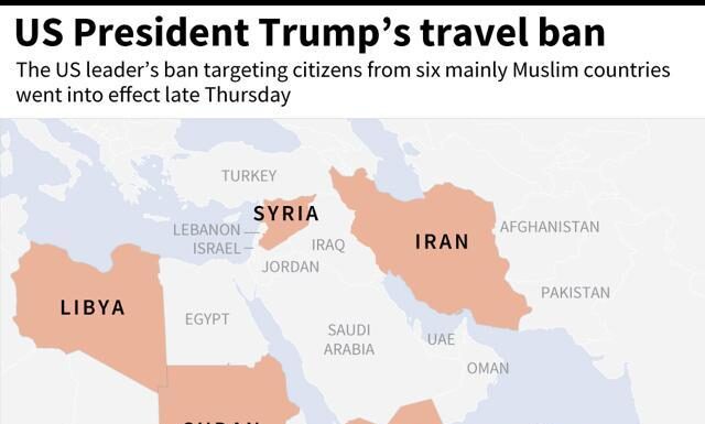 Trump’s Muslim Travel Ban Temporarily Takes Effect
