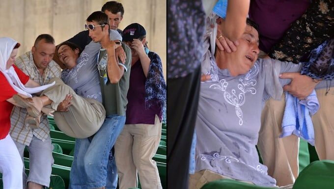 Bosnian Woman Faints During Testimony Against Serbian War Criminal