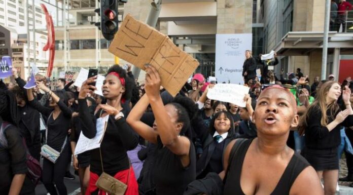 Feminist Protesters in South Africa Demand Urgent Social Change