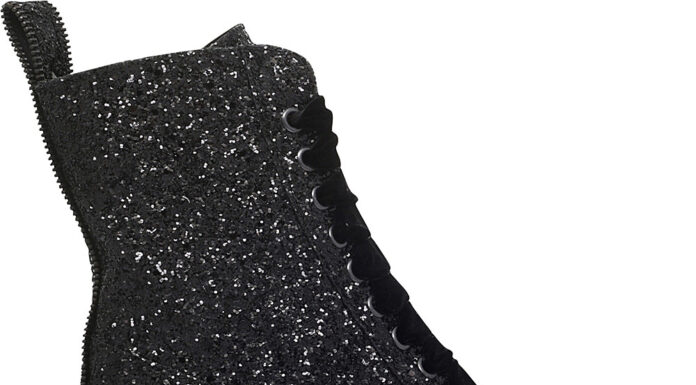 Black Glitter Shoes for Women: Sparkle Bright on Any Occasion