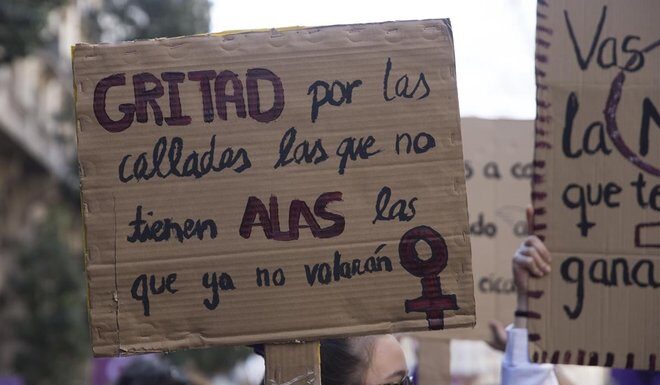 Me gusta el pene de mi novia: Cartel viral de una manifestación feminista