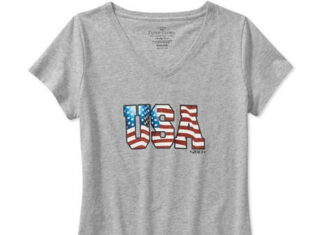 American Flag T-Shirts for Women: Express Style & Spirit