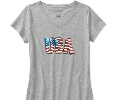 American Flag T-Shirts for Women: Express Style & Spirit