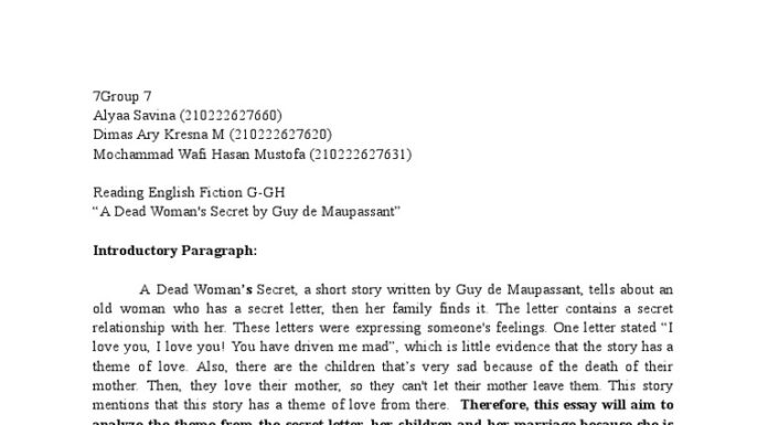 Uncovering ‘A Dead Woman’s Secret’: What Lies Beneath Still Lingers