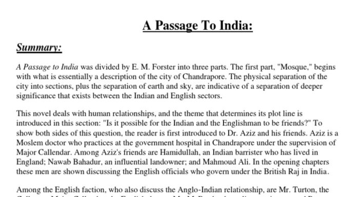 A Passage to India Woman Crossword Clue Explained