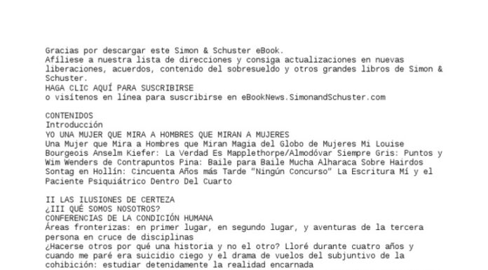 Siri Hustvedt’s ‘A Woman Looking at Men Looking at Women’: A Critical Analysis