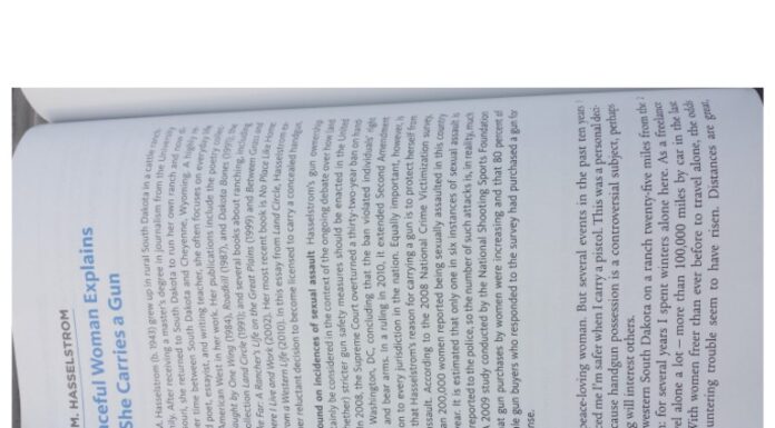 Why This Peaceful Woman Carries a Gun: Self-Defense Not Violence