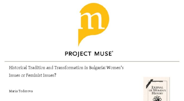 Third Wave Feminism in Bulgaria: Urban Feminism Meets Tradition: Bulgaria’s New Activism