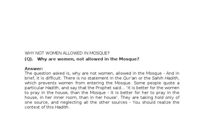 Can a Woman Enter a Mosque on Her Period? Facts vs. Faith-Based Myths