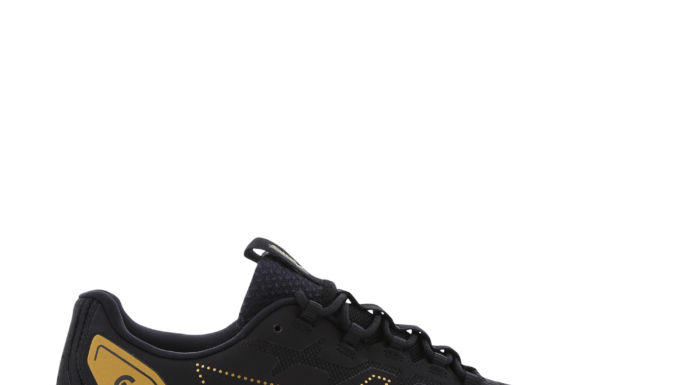 Black and Gold Tennis Shoes for Women: Performance Meets Fashion