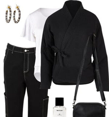 Black Skirt Top for Women: Match Mix and Master Monochrome