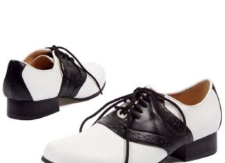 Black and White Saddle Shoes for Women: Retro Cool in Every Step