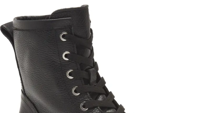 Black Leather Combat Boots Women: Tough Footwear with Feminine Flair