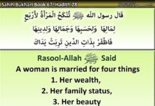 A Woman is Married for Four Things: Hadith Explained in Context