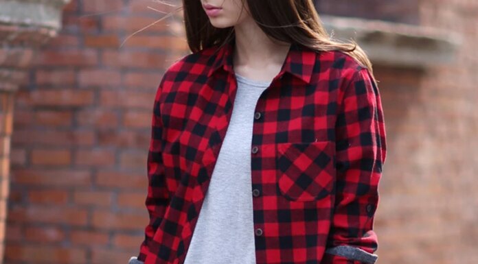 Black Plaid Shirt for Women: Timeless Grunge with a Feminine Edge