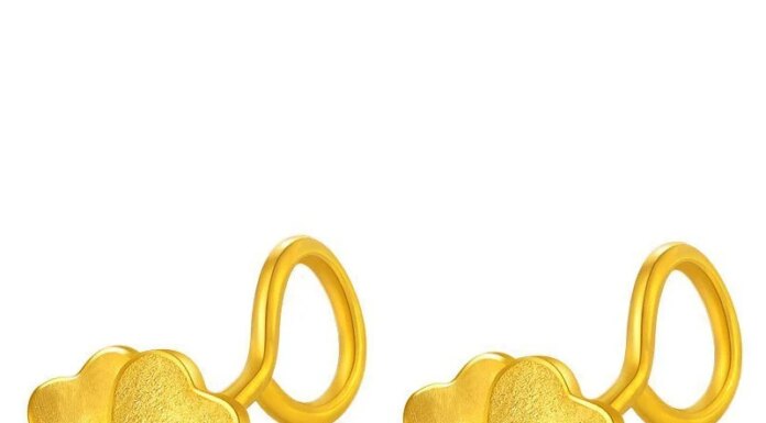 24K Gold Stud Earrings for Women: Small in Size Rich in Shine