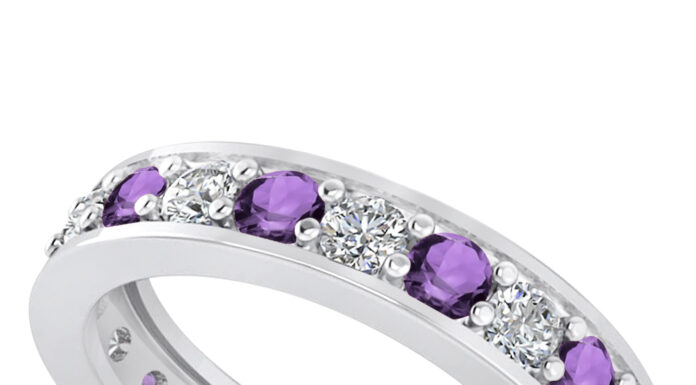 Amethyst Wedding Bands for Women: Unique Elegant and Meaningful