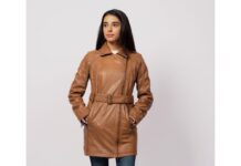 Brown Leather Trench Coat for Women: Classic Cuts in Luxe Leather