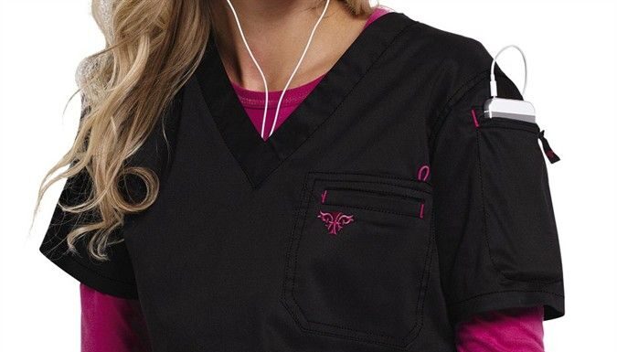 Black Scrubs Sets for Women: Stay Sharp Stay Black