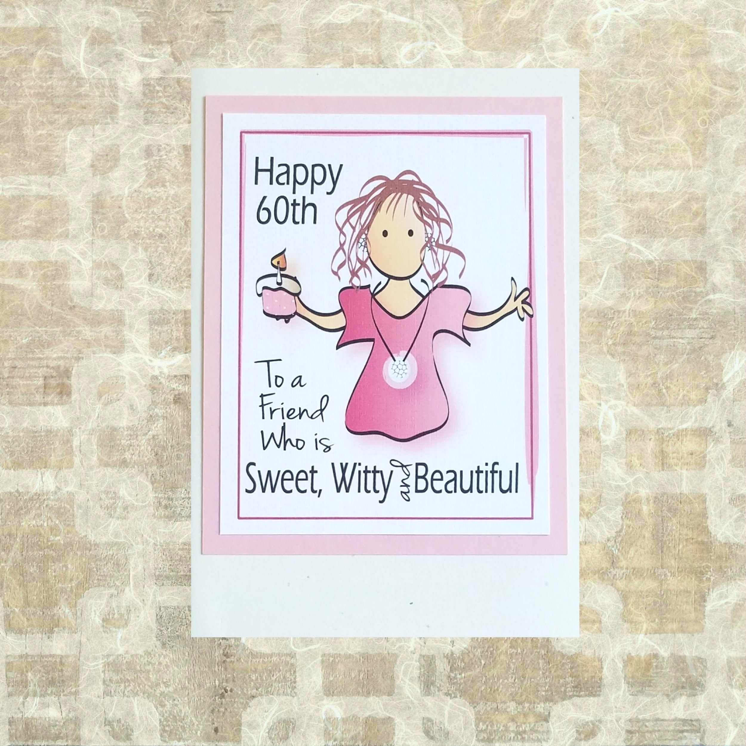Timeless Wishes Beautiful 60th Birthday Cards For Women