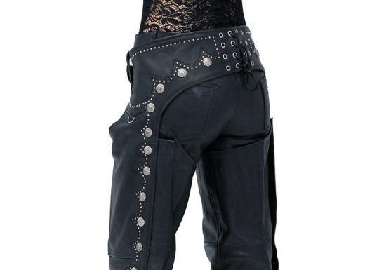 Black Leather Chaps for Women: Ride Strong Stay Stylish