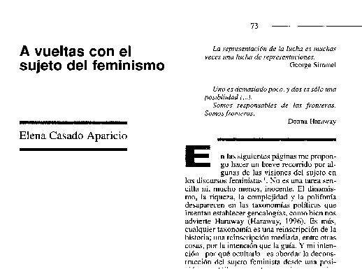 A vueltas con el feminismo de Ana Rodrigo: Reflexiones necesarias