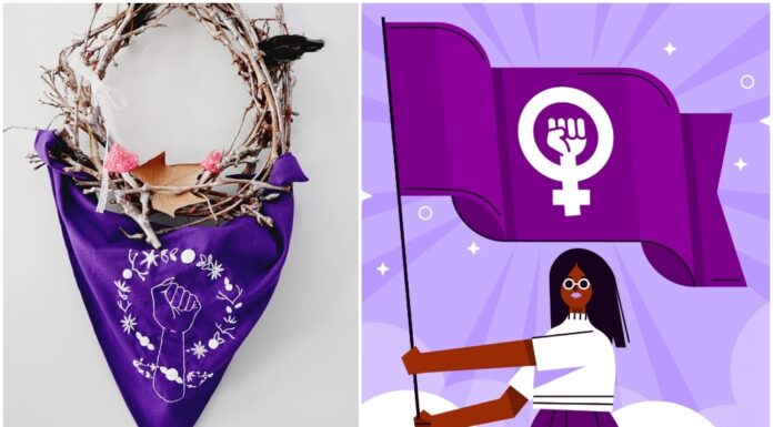 ¿Por qué el feminismo es morado? Más que una elección estética