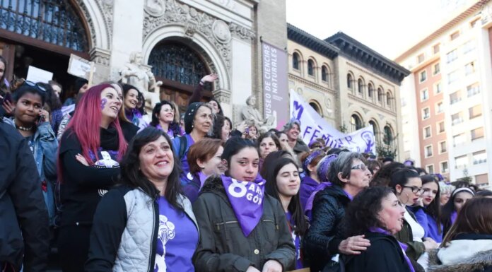 ¿Hora de la huelga feminista en Zaragoza 2019? Recuerda la movilización histórica