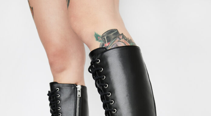 Black Knee High Combat Boots for Women: Tough Meets Trendy