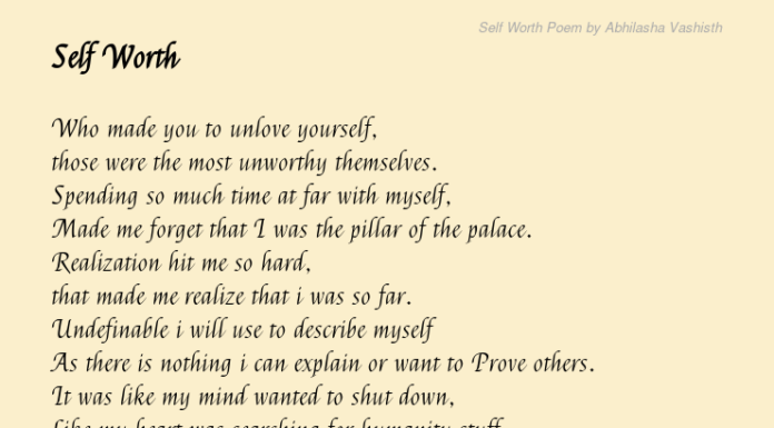 A Woman Should Have – Poem on Self-Worth and Independence